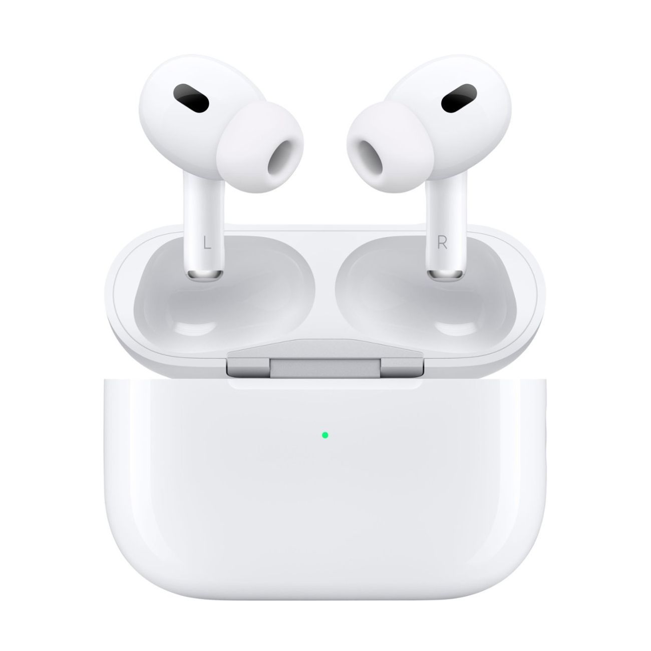 Apple AirPods Pro 2 wireless con custodia di ricarica MagSafe Usb-C Bianco MTJV3 Extra EU Garanzia ITA