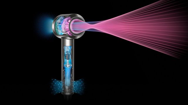 Asciugacapelli Dyson Supersonic™ – Capelli lisci e mossi (Blu di prussia/Rame)